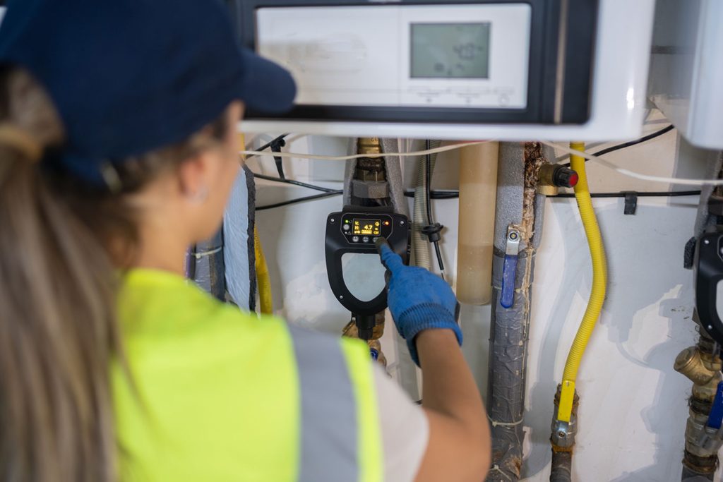 gas safety check in Exeter